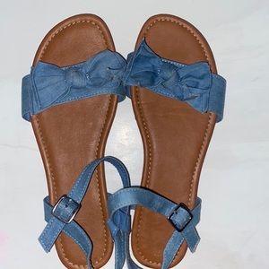 Sandals, Bow, Opened toe